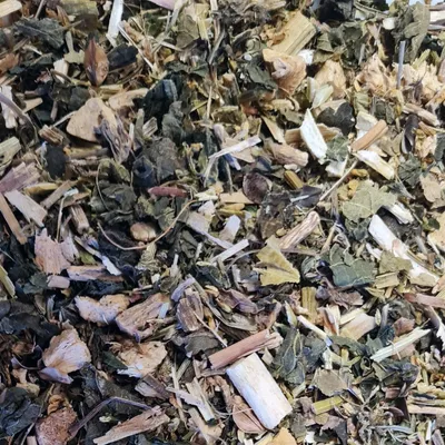 Produktbild von Kräutertee-Mischung mit Mäusedernwurzel, Steinkleekraut und Brennnessel – 100g