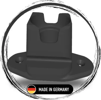 Produktbild von Wandhalterung kompatibel mit Fanatec QR2 Lenkrad Wandhalter Wandmontage Halter Halterung
