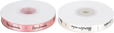 Obrázok produktu pre Saténová stuha, baliaca stuha, abecedná stuha, darčeková stuha DIY, remeselná stuha, príslušenstvo na balenie darčekov