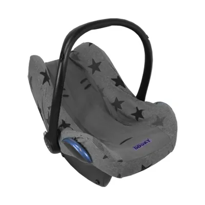 Produktbild von Dooky Sitzbezug für Babyschalen 0+ Grey Stars