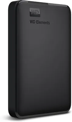 Produktbild von Western Digital WDBHDW0020BBK-EESN Elements Portable Exclusive Edition USB 2TB
