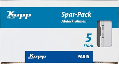 Zdjęcie produktu dla Kopp 402502018, Biały, Plastik, Konwencjonalny, Dowolna marka, 5 szt.
