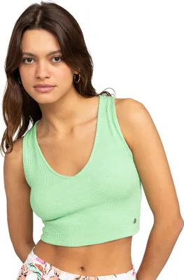 Productafbeelding van Roxy - T-shirt zonder mouwen, groen, maat L, voor dames, kleur groen, maat L