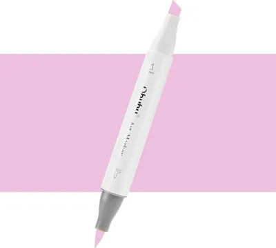 Zdjęcie produktu dla Brush & Chisel dwustronny marker alkoholowy OHUHU, P3 Pastel Violet