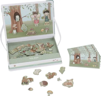 Produktbild von Little Dutch - Forest Friends - Magnet Spielzeug