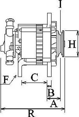Produktbild von HC-Cargo 113551 Starter Anlasser 2,2kW 12V