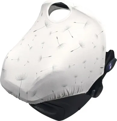 Image de Housse de siège auto Löwenzahn, universelle, en coton, couleur crème
