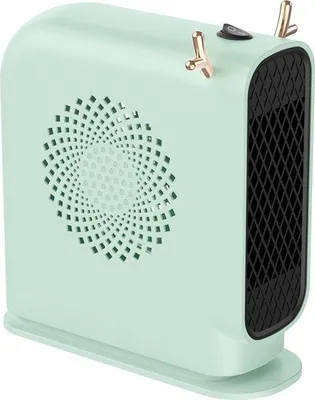 Zdjęcie produktu dla Elektryczny panel grzewczy na podczerwień – mini grzejnik zimowy z dyskusją w kolorze miętowym
