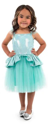 Immagine prodotto di Piccole avventure principessa abito tutù costume turchese 5-7 anni