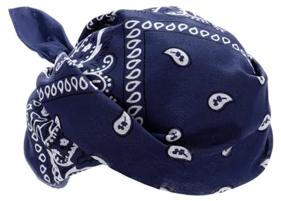 Produktbild von Cowboy Halstuch Bandana blau - Einheitsgröße