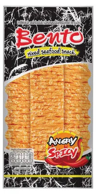 Produktbild von BENTO - Tintenfisch Snack Angry Spicy - 1 X 20 GR