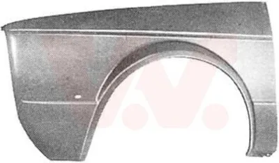 Produktbild von VAN WEZEL 5811658 Kotflügel Vorne Rechts für VW GOLF I Cabriolet (155) GOLF I (17) Caddy I Pickup (14)