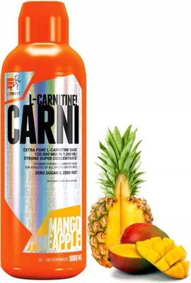 Obrázok produktu pre Extrifit Carni 120000 mg tekutý ananás-mango 1000 ml