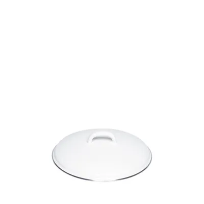 Immagine prodotto di Riess Coperchio con bordo cromato Ø20cm Smalto bianco classico