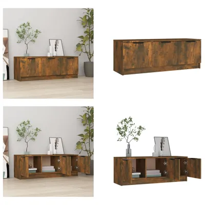 Produktbild von vidaXL TV Schrank Räuchereiche 102x35x36,5 cm Holzwerkstoff - TV-Schrank - TV-Schränke - TV-Möbel - TV-Ständer