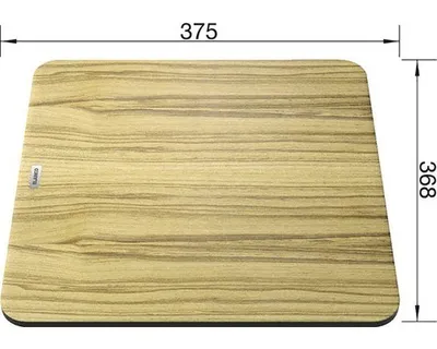 Produktbild von BLANCO 229421, Rechteckig, Holz, Deutschland, 375 mm, 368 mm