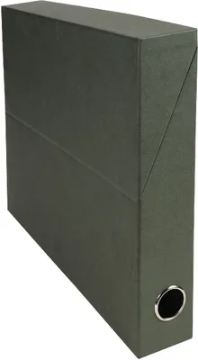 Zdjęcie produktu dla EXACOMPTA 83123E Pudełko archiwizacyjne EXACOMPTA, DIN A4, karton, 50 mm, ciemnozielone