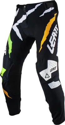 Obrázek produktu pro Motokrosové kalhoty Leatt 5.5 IKS Tiger, černá/zelená, S