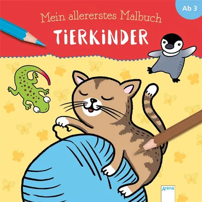 Obrázek produktu pro Mein allererstes Malbuch. Tierkinder
