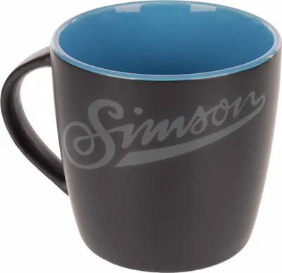 Produktbild von Tasse "Simson" Schwarz / Blau