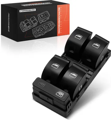 Obrázok produktu pre Frankberg 1x spínač elektrického ovládania okien na strane vodiča pre Seat Exeo ST 3R2 3R5 Audi A4 8EC Avant 8ED