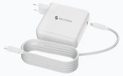 Productafbeelding van Siltcon® USB C oplader 96W – USB C Adapter – Geschikt voor Macbooks – Geschikt voor Snellader Samsung – Oplader USB C – 15W, 45W, 65W, 87W & 96W – Laptops, Tablets en Telefoons – 2 meter kabel
