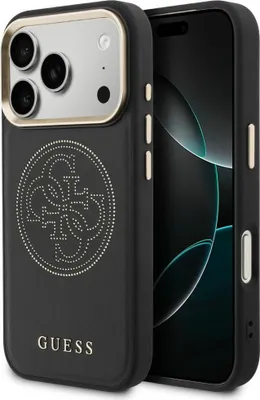 Obrázok produktu pre Guess Perforované puzdro 4G Magsafe pre iPhone 17 Pro Max čierne