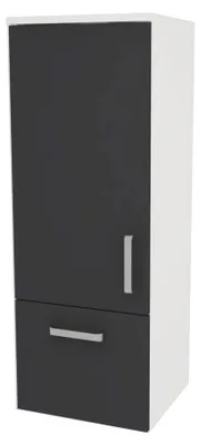 Imagen del producto de Armario Kolpa EVELIN con puerta y estante superior, modelo E 1021, color gris