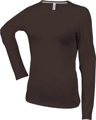 Immagine prodotto di Kariban T-shirt donna a maniche lunghe con girocollo