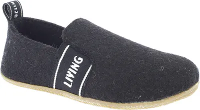 Produktbild von Living Kitzbühel T-Modell Filz Hausschuh Wärmender Komfort, Rutschhemmende und abriebfeste Sohle , Mit Marken-Schriftzug