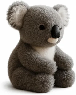 Image de Peluche koala, douce et lestée, 1 pièce, idéale pour dormir et voyager