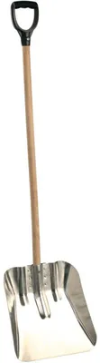 Image de Pelle de Jardin - Aluminium et Bois - 35,5 x 16,5 x H 136 cm - Lame 2 mm - Fabrication Française