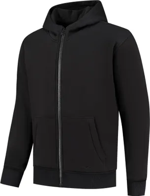 Produktbild von Rusty Stitches Peter Motorrad Zip Hoodie, schwarz, 2XL