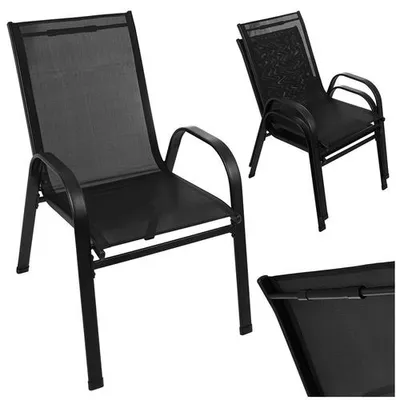 Produktbild von Balkonmöbel Gartenstuhlset Gartenmöbelsets – 2 Stühle, für Terrasse, Balkon und Garten