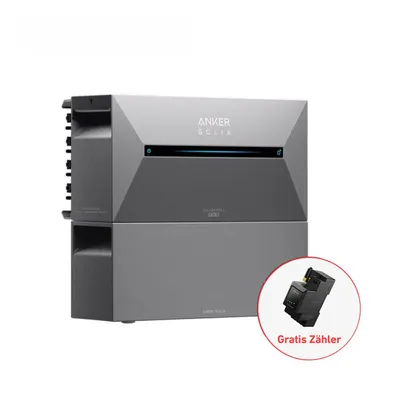 Produktbild von Anker SOLIX Solarbank 2 E1600 Pro + BP1600 Speicher für Balkonkraftwerke Stromspeicher Powerbank 3,2kWh Erweiterbar auf 9,6KWh