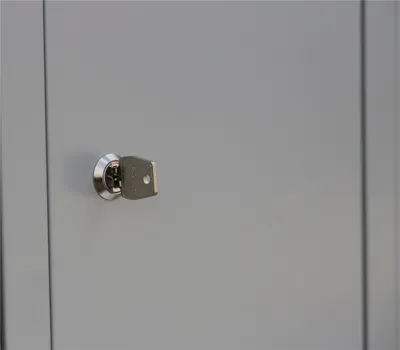 Produktbild von ClassiX Schließfachschrank lichtgrau X-520410, 4 Schließfächer 31,0 x 50,0 x 180,0 cm