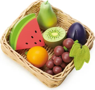 Obrázok produktu pre Tender Leaf Toys Obst, verschiedene Früchte für den Spielzeugladen