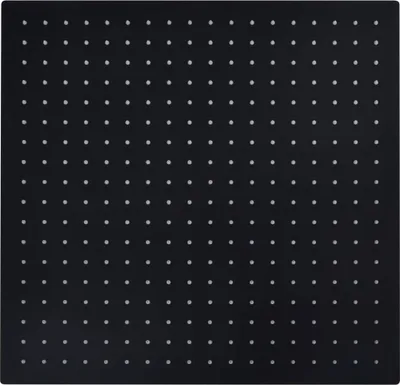 Obrázok produktu pre vidaXL dažďová sprcha z nehrdzavejúcej ocele 50x50 cm štvorcová čierna