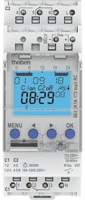 Produktbild von Theben ASTROZEITSCHALTUHR M.WOCHENPR. (T1720330)