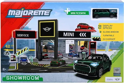 Immagine prodotto di Set "Mini Showroom" Majorette + 1 veicolo