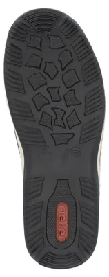 Produktbild von Rieker Damen Sneaker Low Slipper Halbschuh mit Wechselsohle und Gummizug L0551, Größe:40 EU, Farbe:Blau
