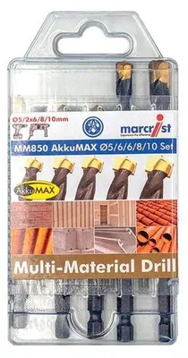 Produktbild von Marcrist Multi-Materialbohrer Set AkkuMAX MM850
