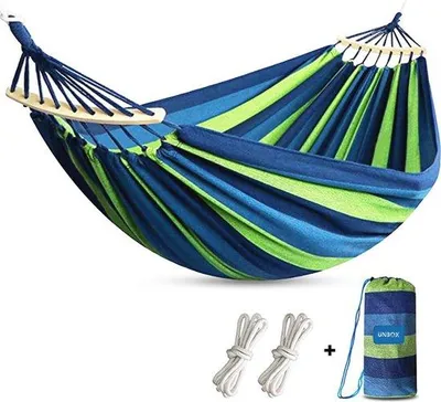 Immagine prodotto di Amaca per 2 persone con barra di sostegno - Una soluzione comoda e sostenibile per il relax