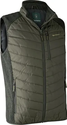 Produktbild von Deerhunter Moor Wattierte Weste mit Strick, Jagdweste in verschiedenen Farben, Farbe:Timber, Größe:L