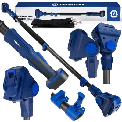 Produktbild von TECHTOOL TTEP02 Teleskopstiel 118–205 cm für Gartengeräte