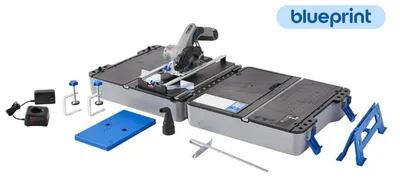 Image de Station de sciage sans fil portable Blueprint 12V - DREMEL - avec 1 batterie 2Ah - chargeur - F013CS12JM