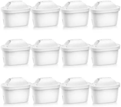 Produktbild von Wasserfilter Kartuschen 12 Stück, Filterkartuschen Ersatz Kompatibel mit Brita® Maxtra+® Plus Maxtra Pro® All-in-1 Kanne, Wasserfilter By , Reduziert Chlor, Schwermetalle, Kalk (12PCS)