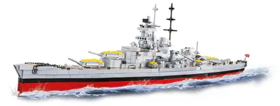 Produktbild von COBI Battleship Gneisenau, Konstruktionsspielzeug, (Maßstab 1:300)