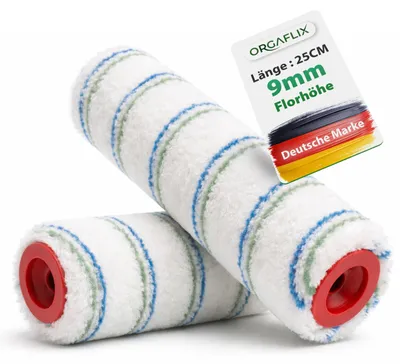 Productafbeelding van Professionele Verfroller Set van 2 Stuks, 25 cm