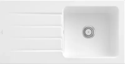 Produktbild von Villeroy & Boch Keramikspüle 336001RW, Architectura 60 Einbauspüle - inkl.